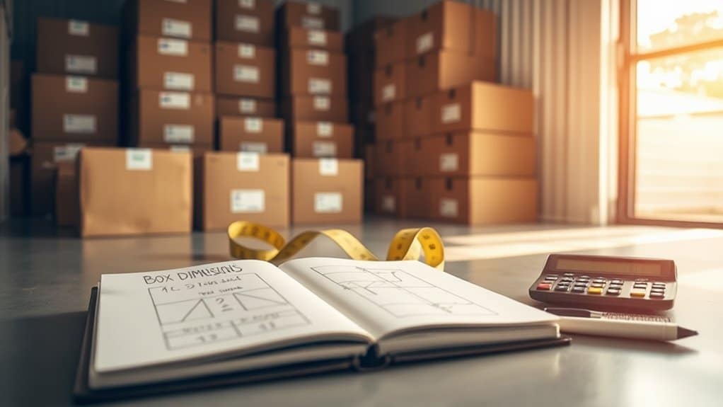 calculating box quantity needed