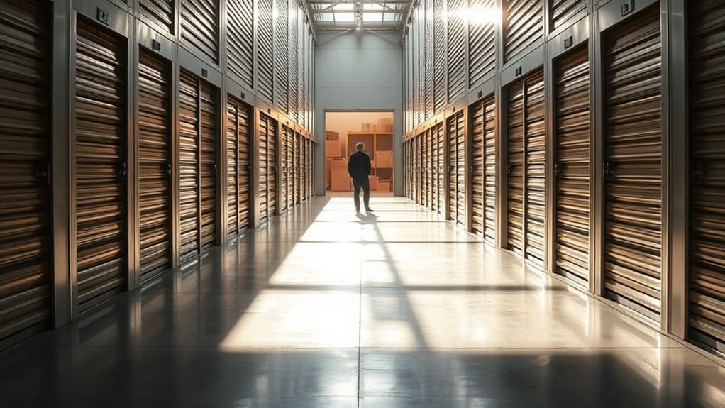 entering your storage facility
