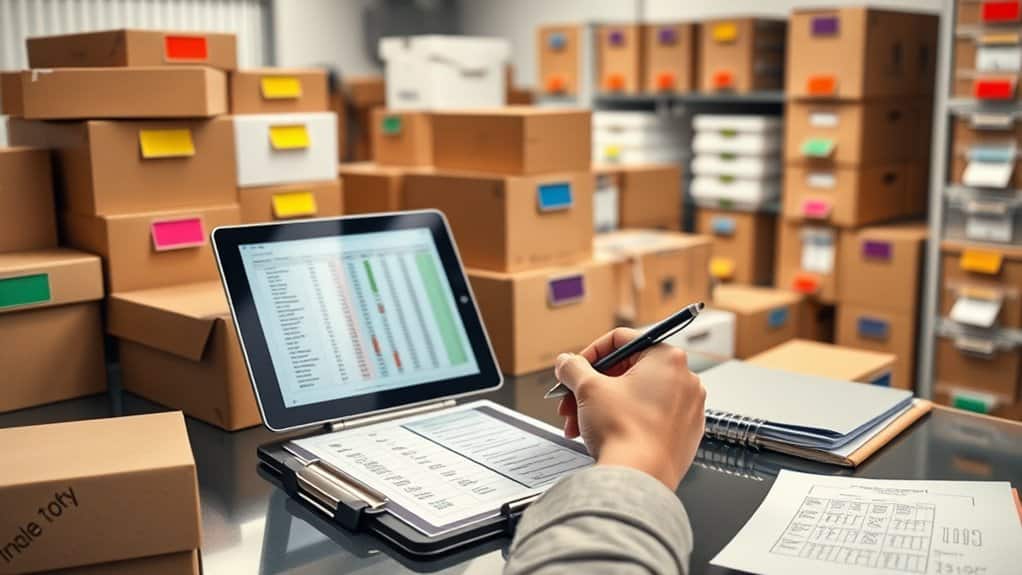 maintaining precise documentation
