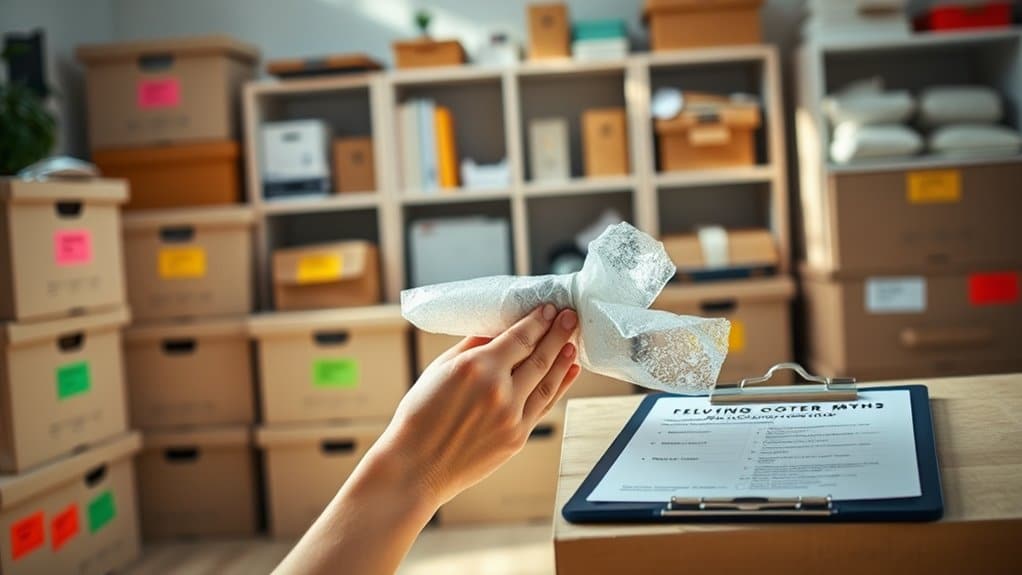 organizing storage items efficiently