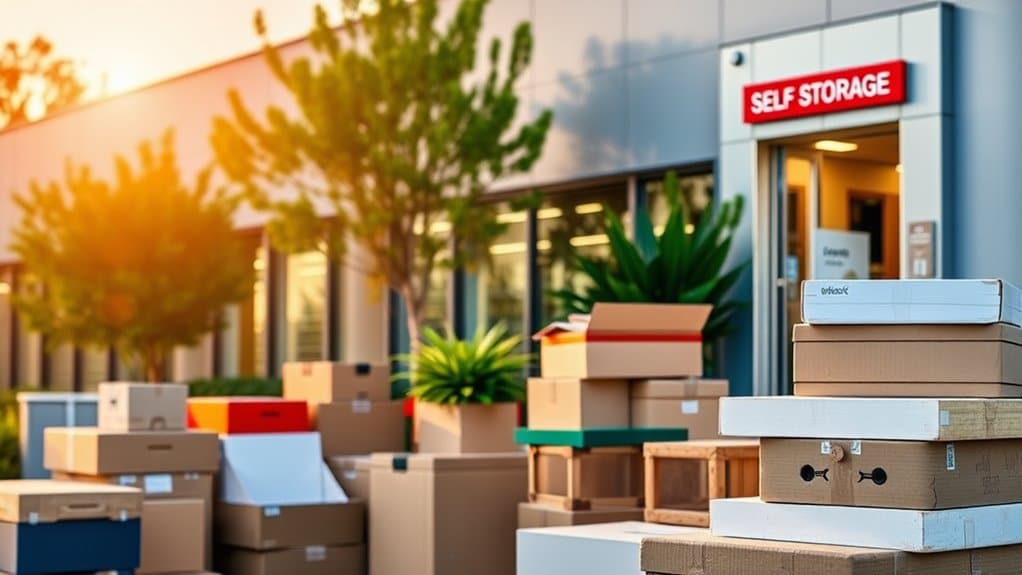 self storage convenient belongings solution