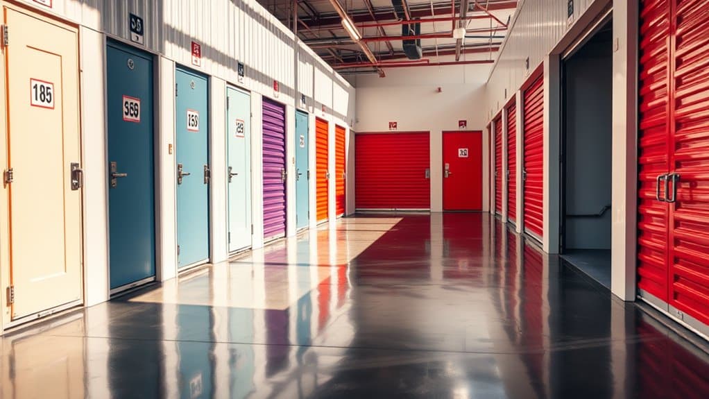 various storage unit options