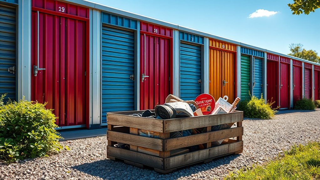 various storage unit options