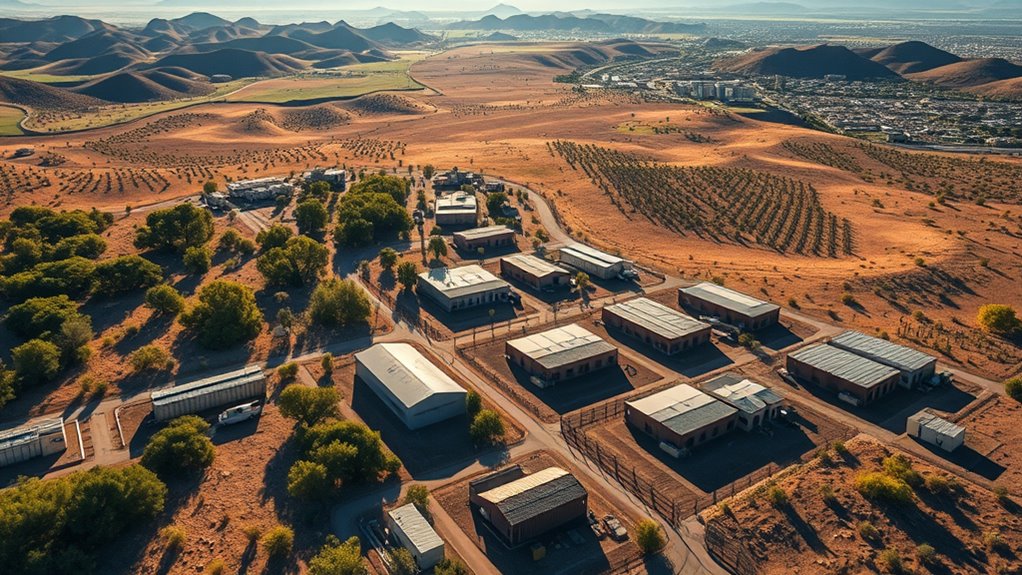 facility location mapping analysis