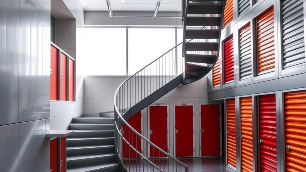 multi level storage options available