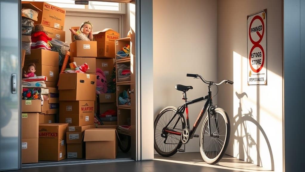 self storage unit guidelines