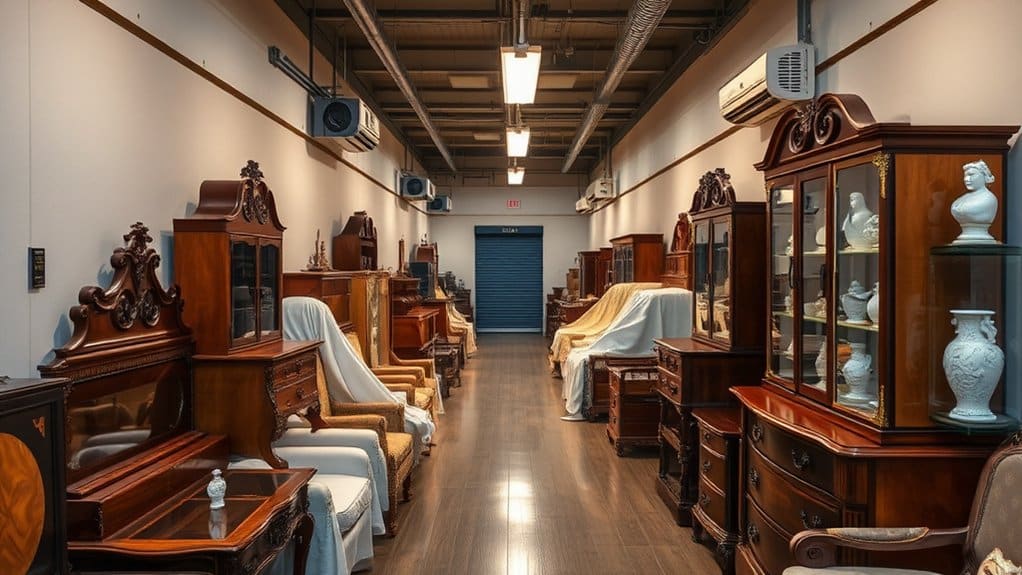 antique preservation through climate control