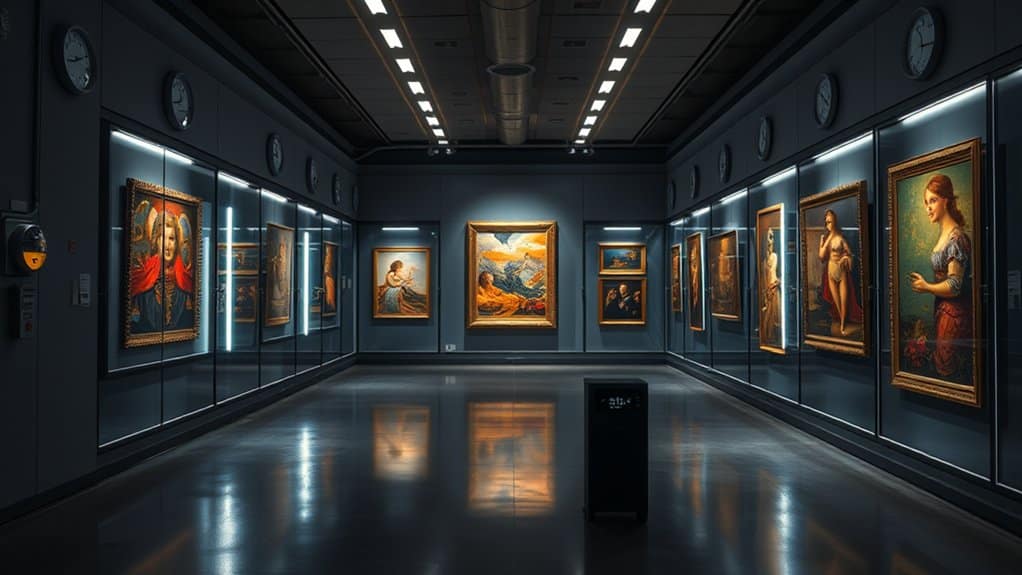 art collection security enhancement