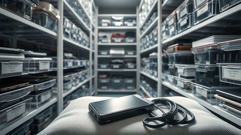 batteries and accessories removal