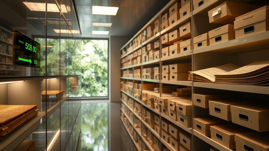 humidity control preserves documents