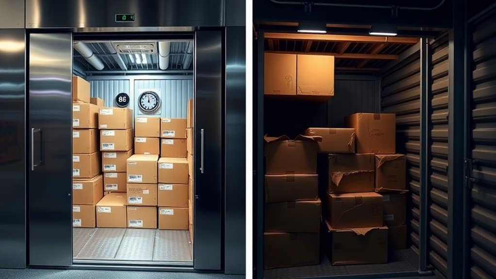 storage options comparison analysis