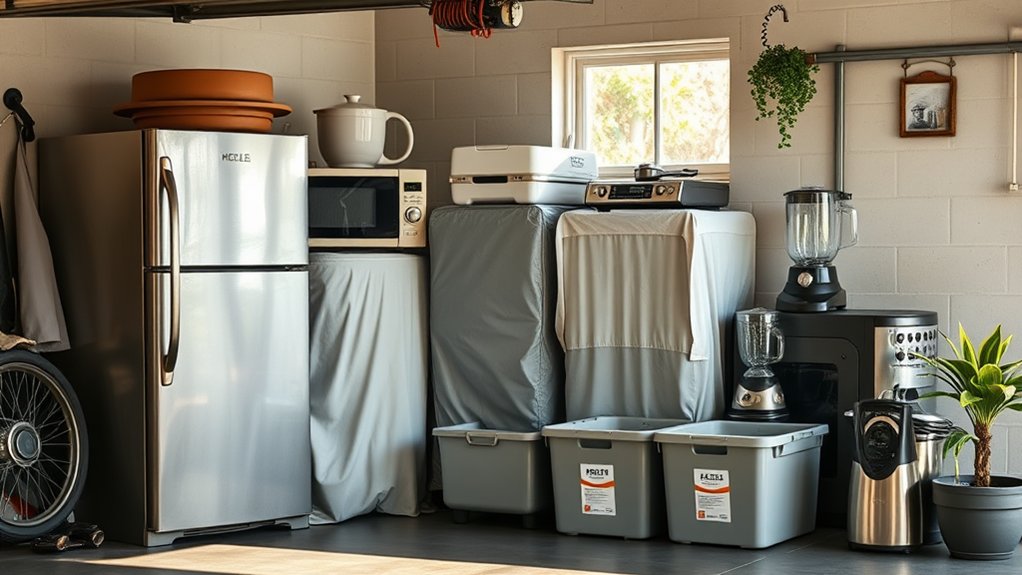 appliance storage maintenance checks