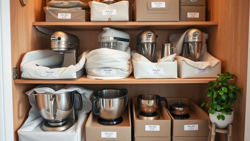 appliance storage preparation tips