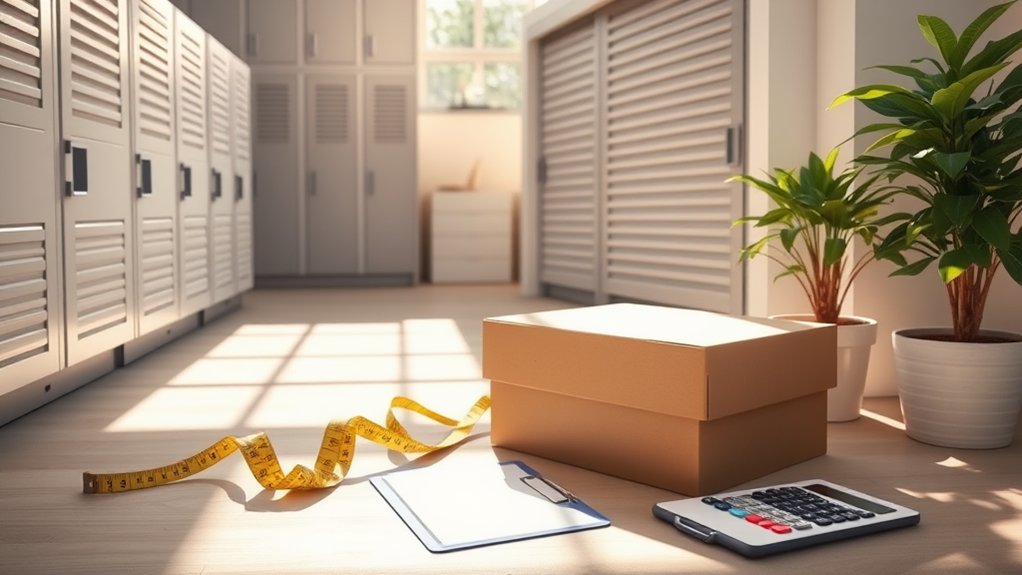 assess needs for storage