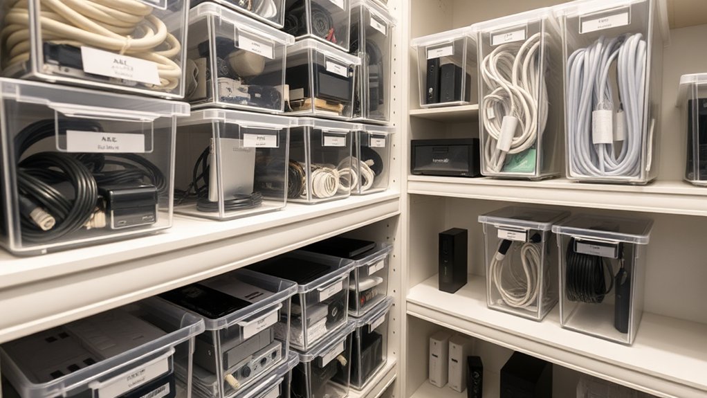 clear labels for organization