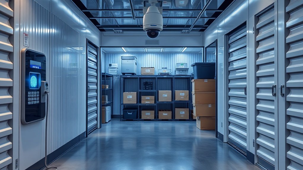 comprehensive self storage security features