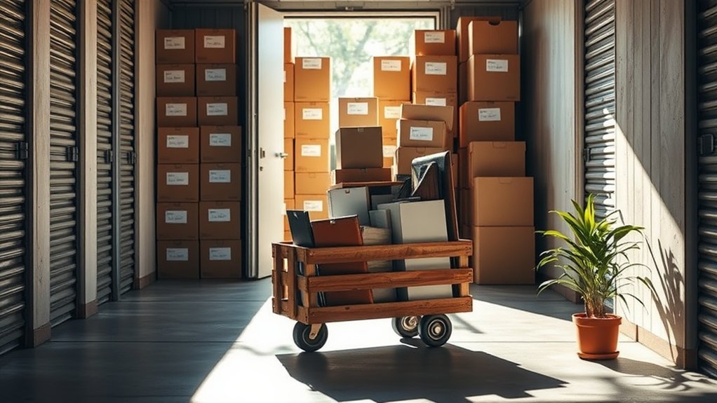 decluttering through self storage solutions