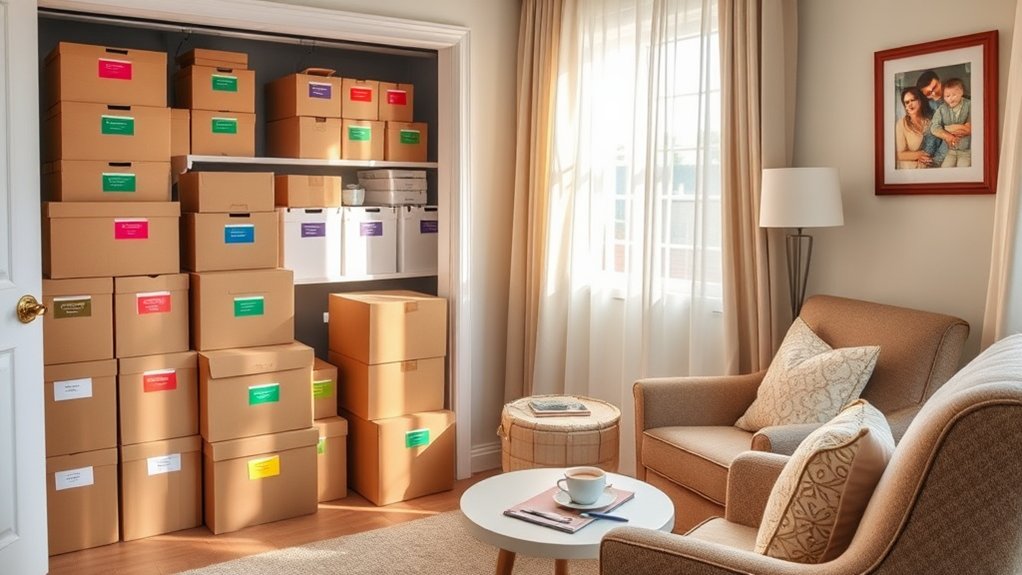 efficient packing and organization