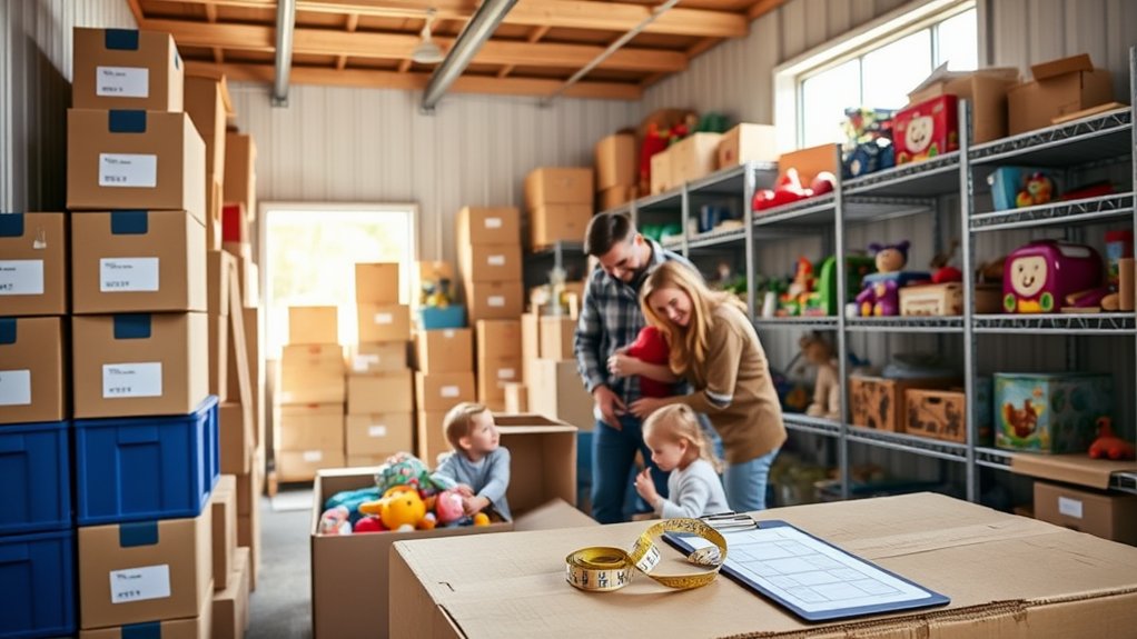 efficient packing and organization
