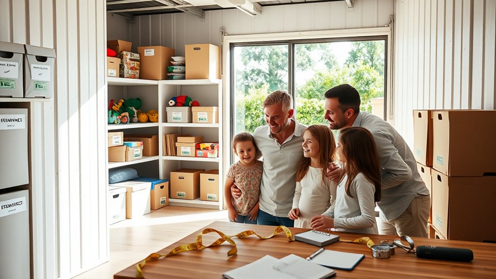 family storage needs assessment