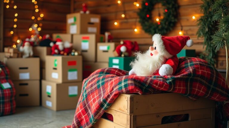 holiday decor self storage solutions