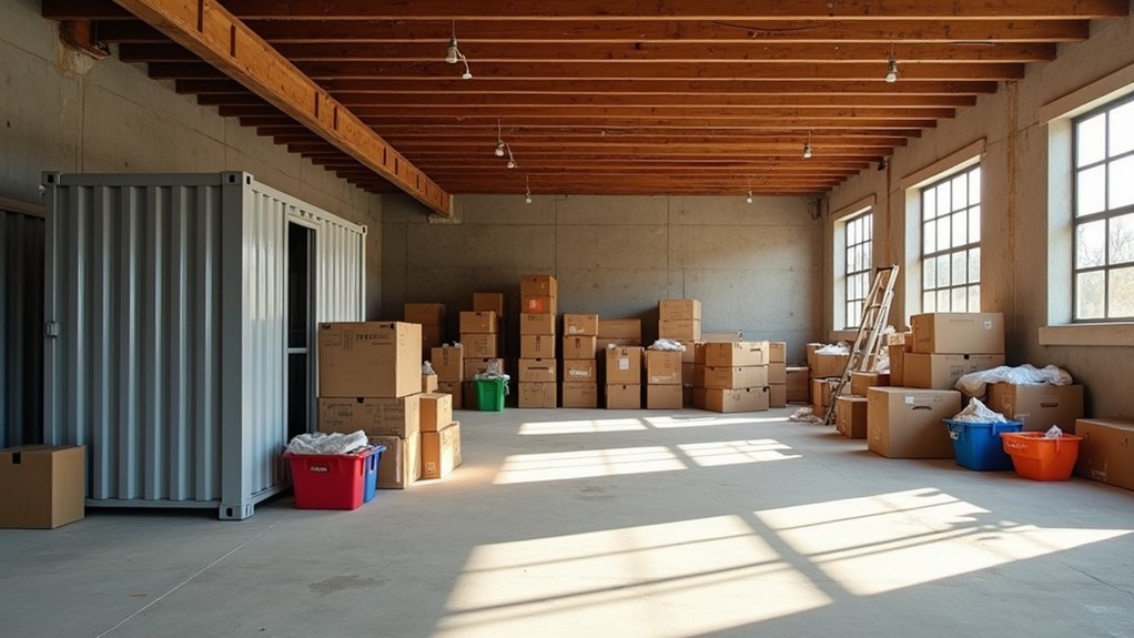 home construction storage options