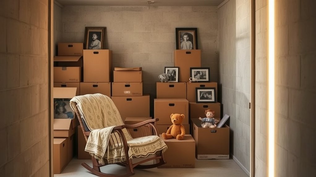 managing sentimental item storage
