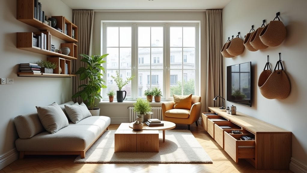 maximize small apartment storage