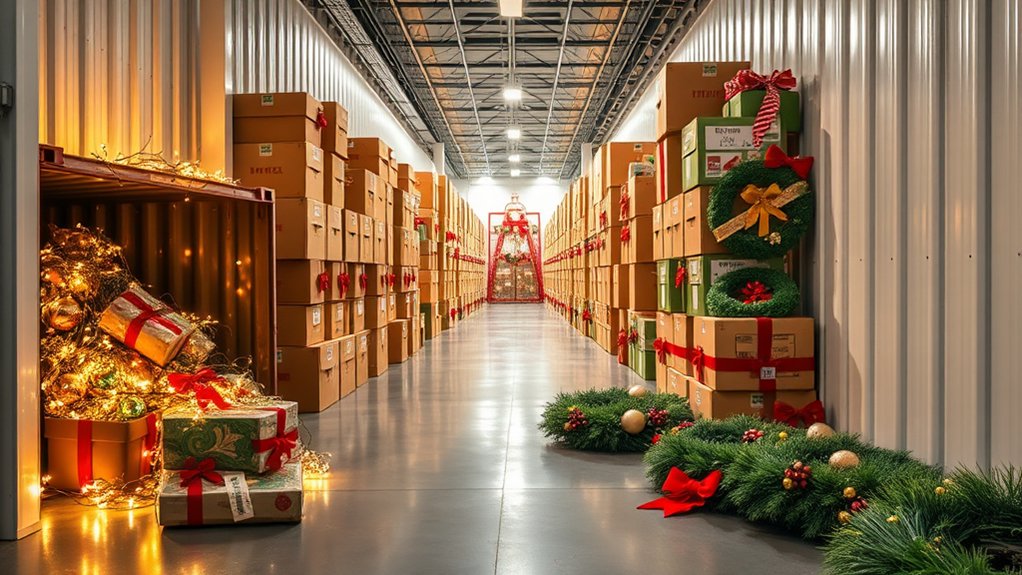 organize holiday decorations efficiently