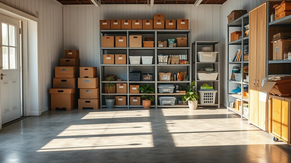 organized storage through categorization