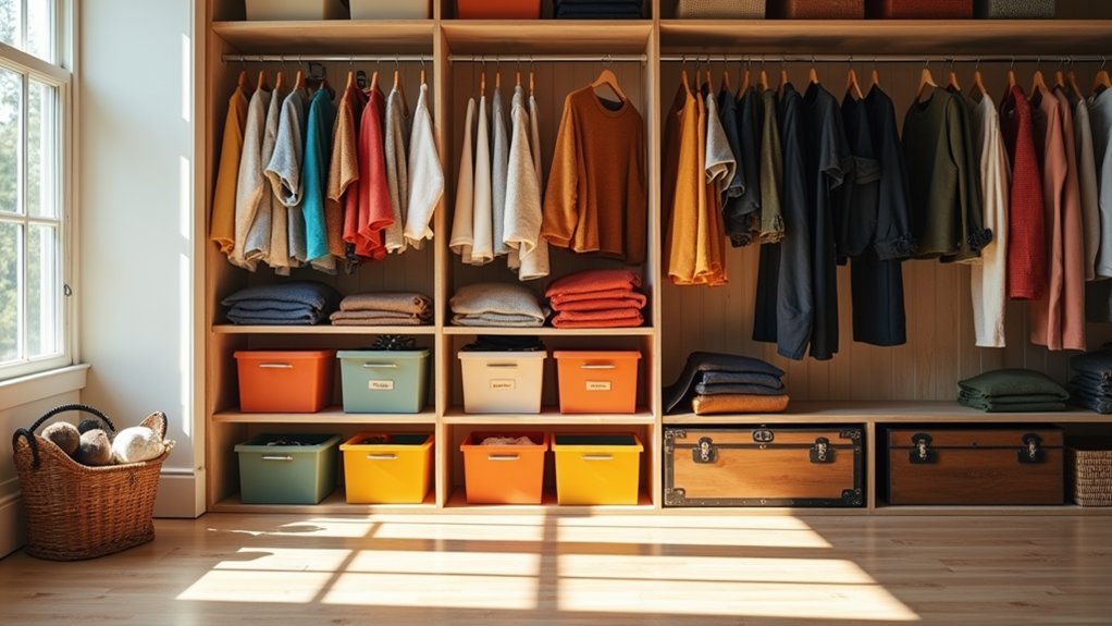 seasonal clothing organization tips