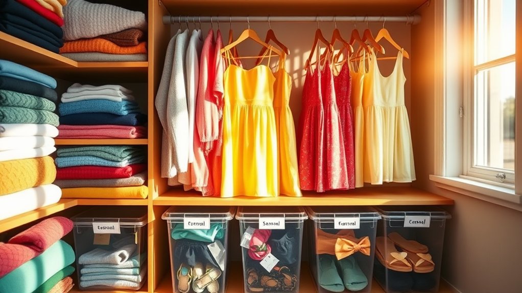 seasonal wardrobe organization benefits