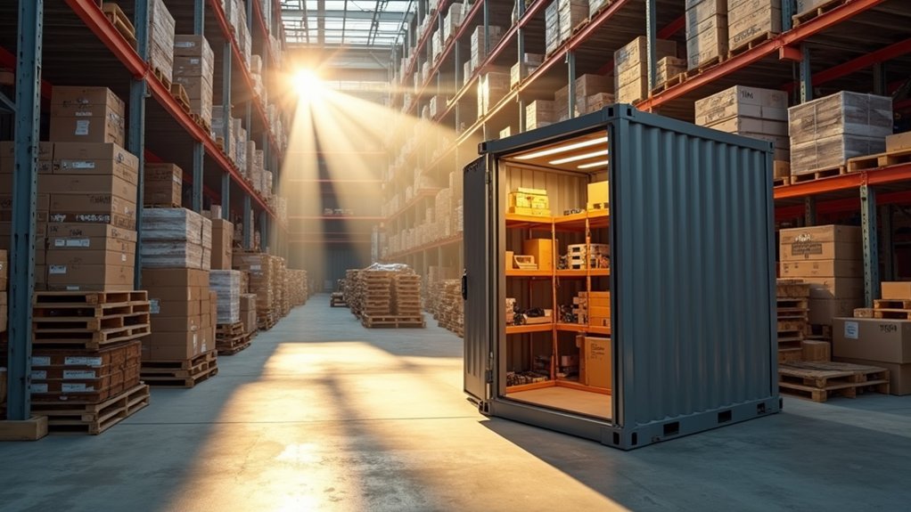 self storage for warehouse overflow