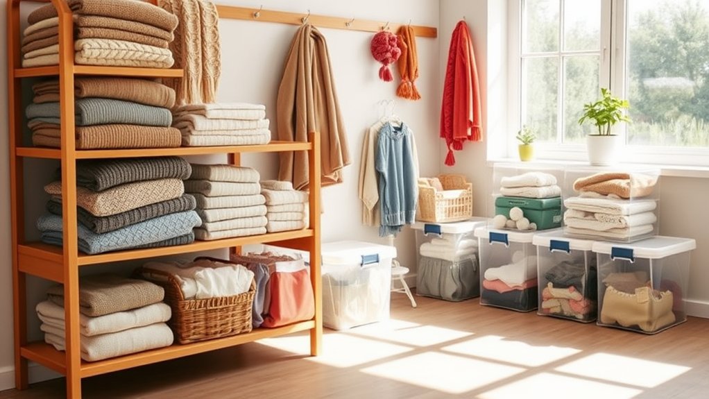 sustainable clothing storage practices