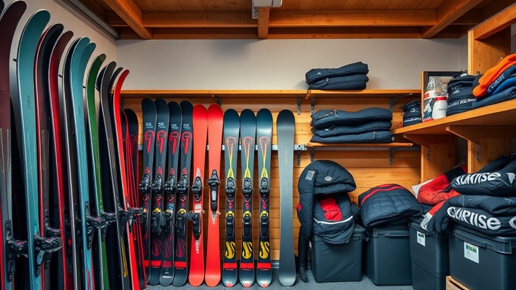 clean dry store gear