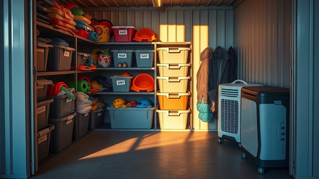 climate controlled secure storage