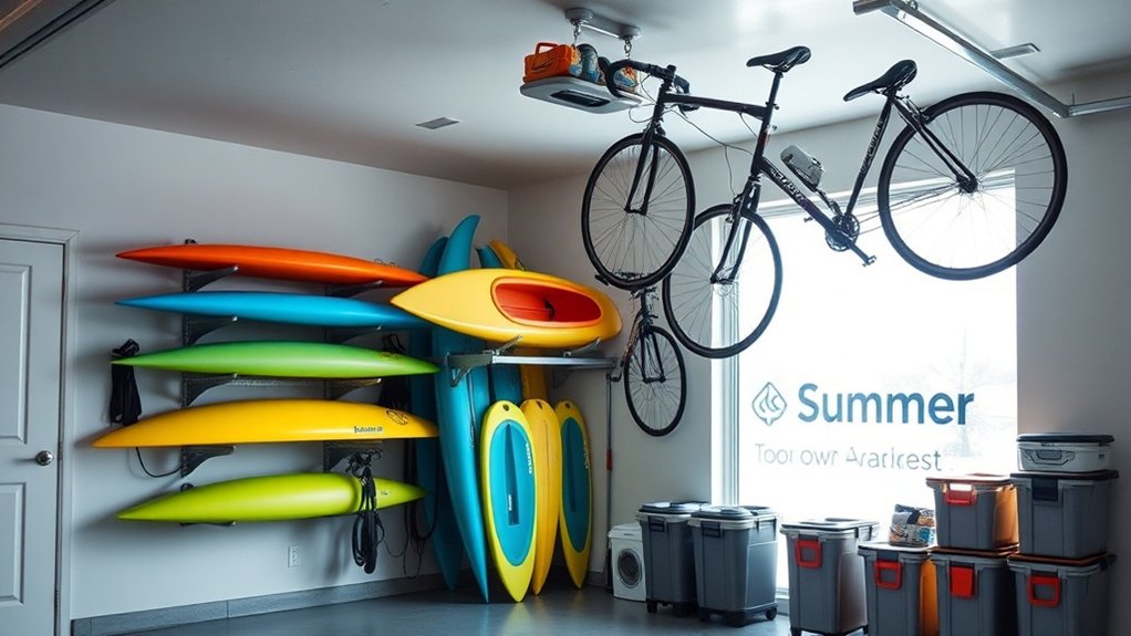 effective summer sports storage