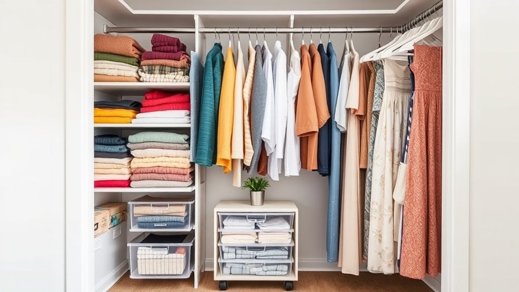 efficient clothing storage tips