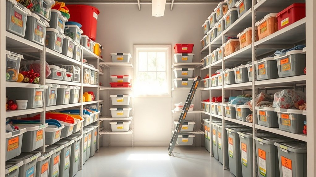 efficient inventory organization system