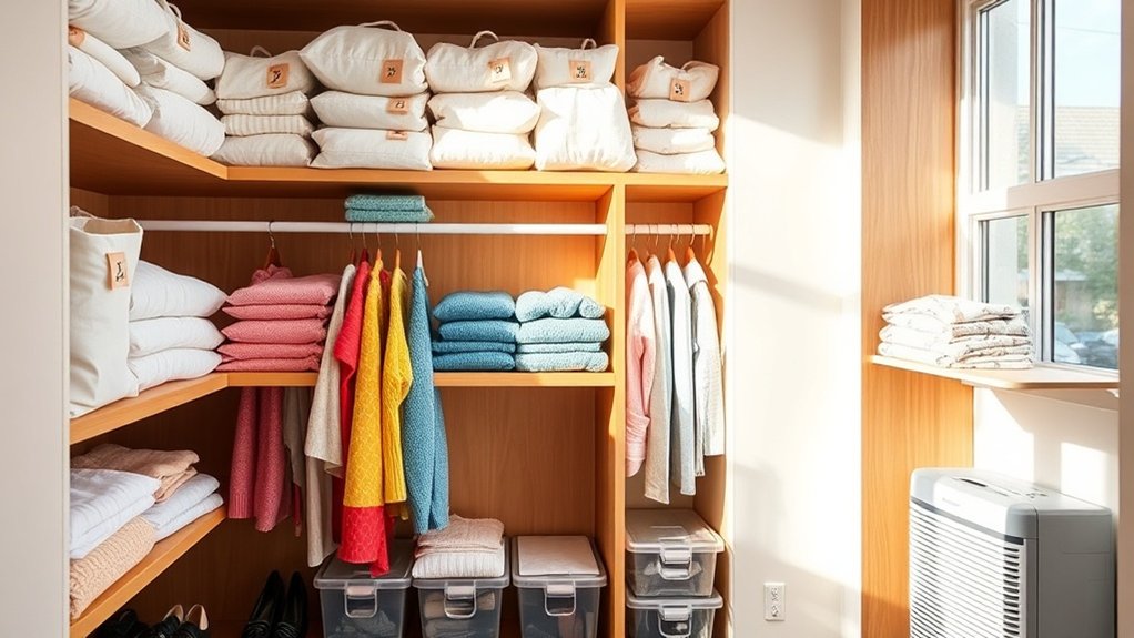 optimal clothing storage conditions