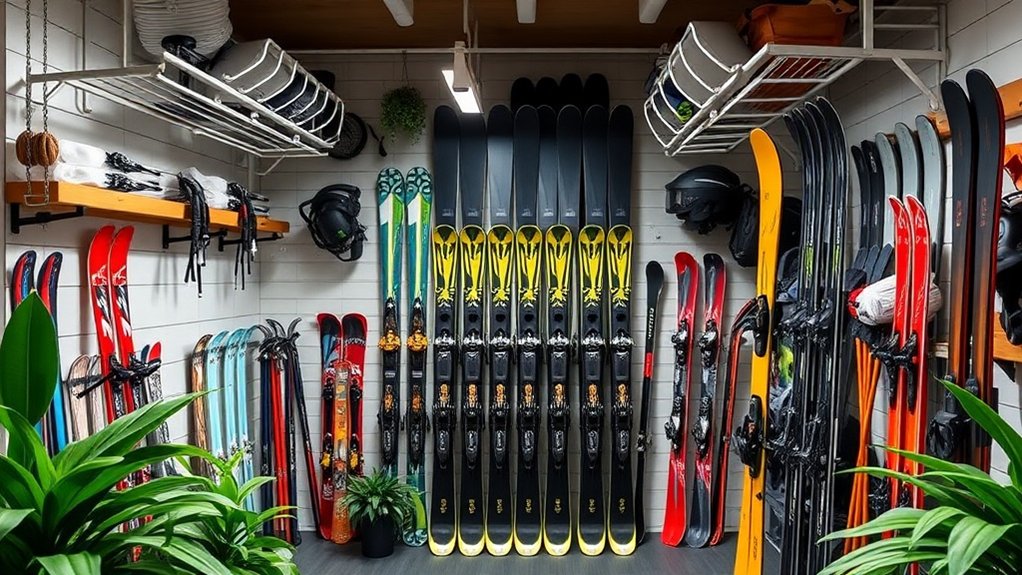 optimal winter gear storage