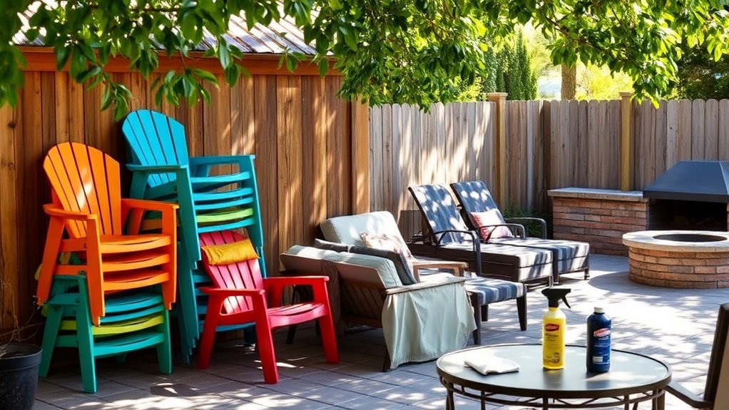 patio furniture maintenance tips