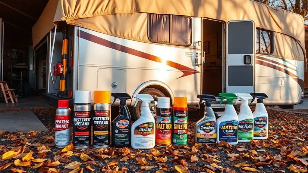 rust inhibitor coating application