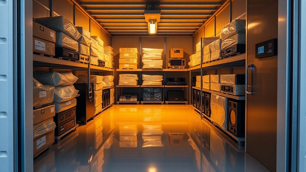 safe electronics storage techniques
