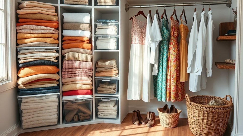 seasonal clothing organization tips