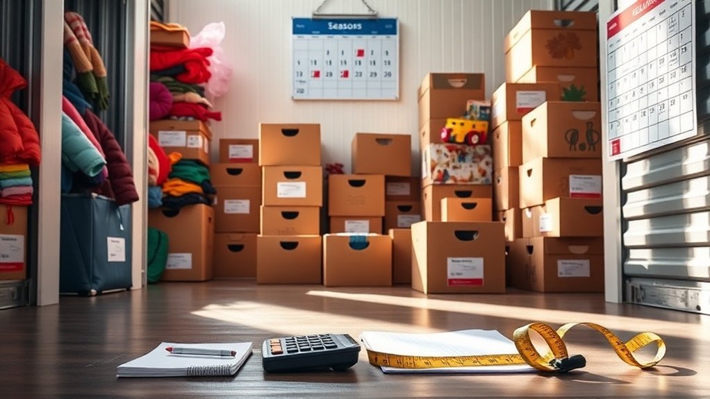 seasonal self storage demand trends