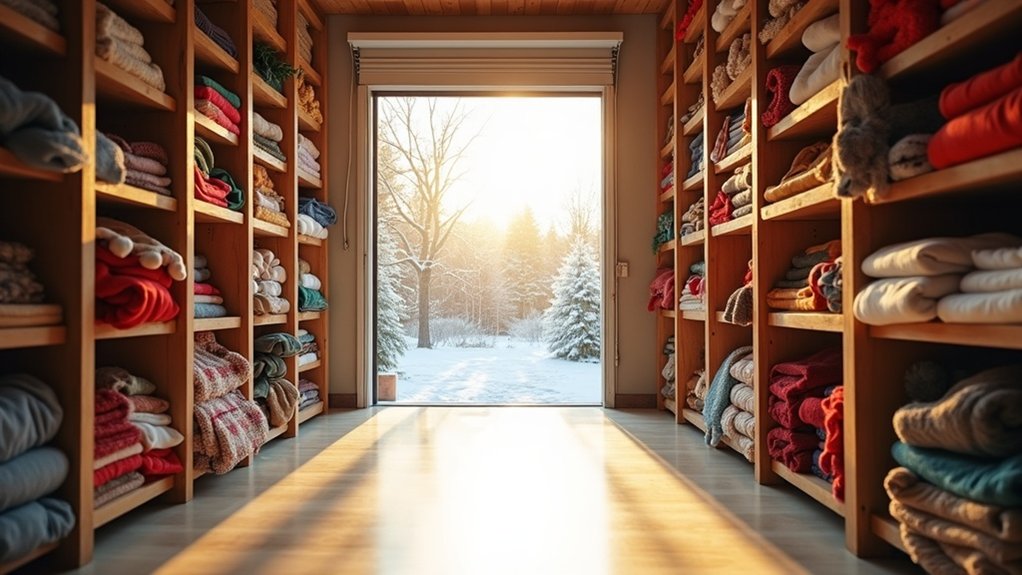seasonal storage climate control