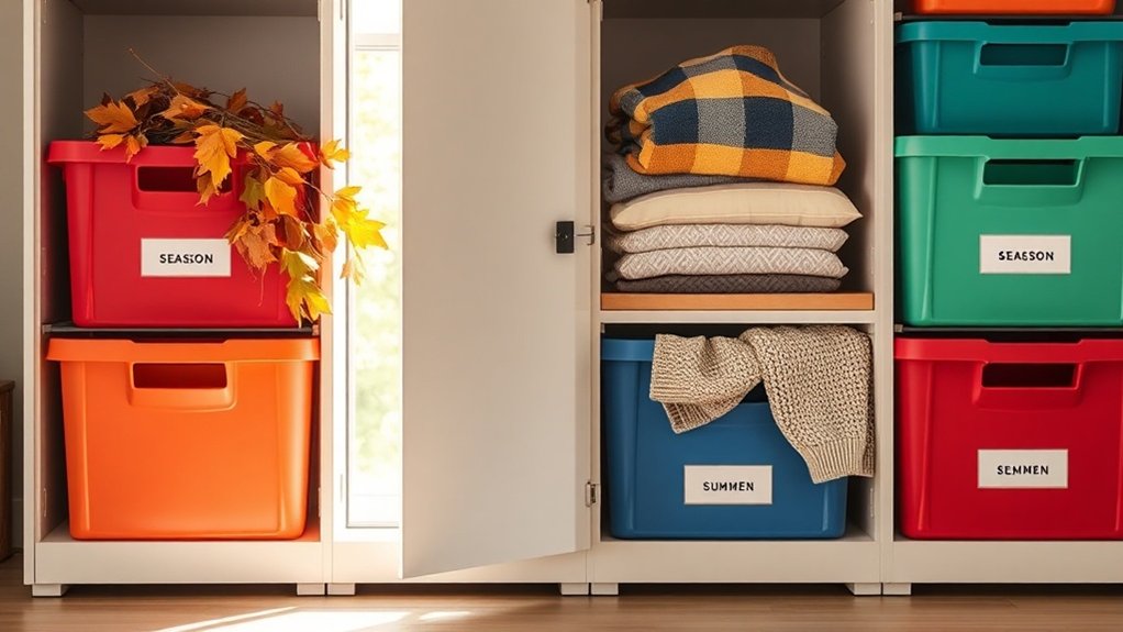 seasonal storage organization tips