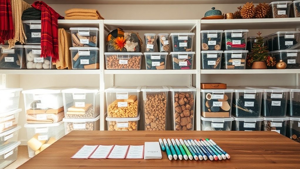 seasonal storage organization tips