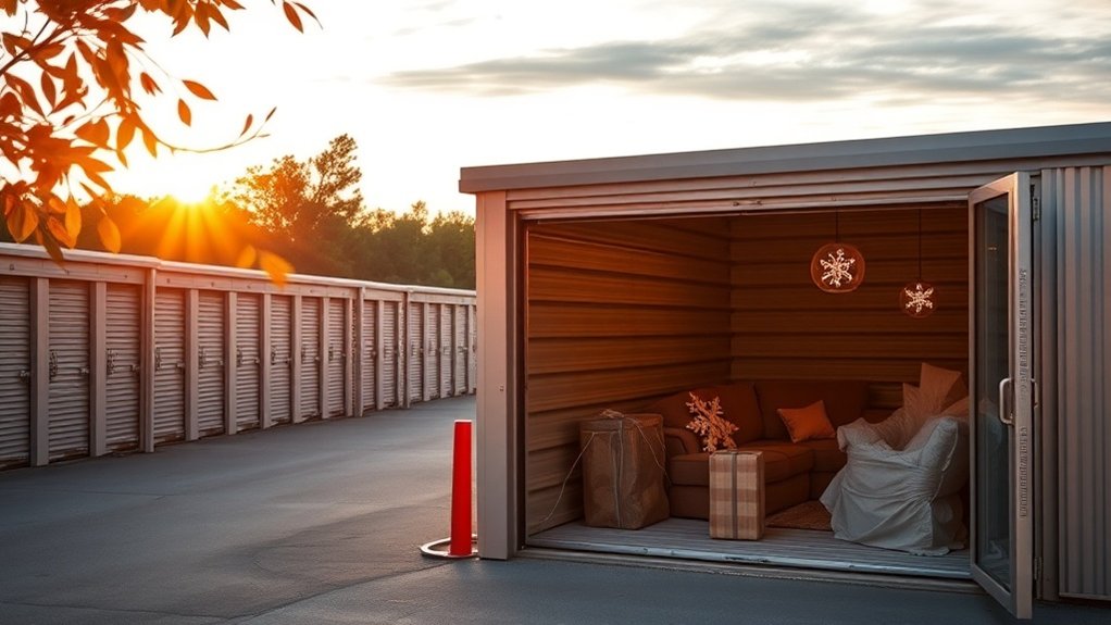 seasonal storage with climate control
